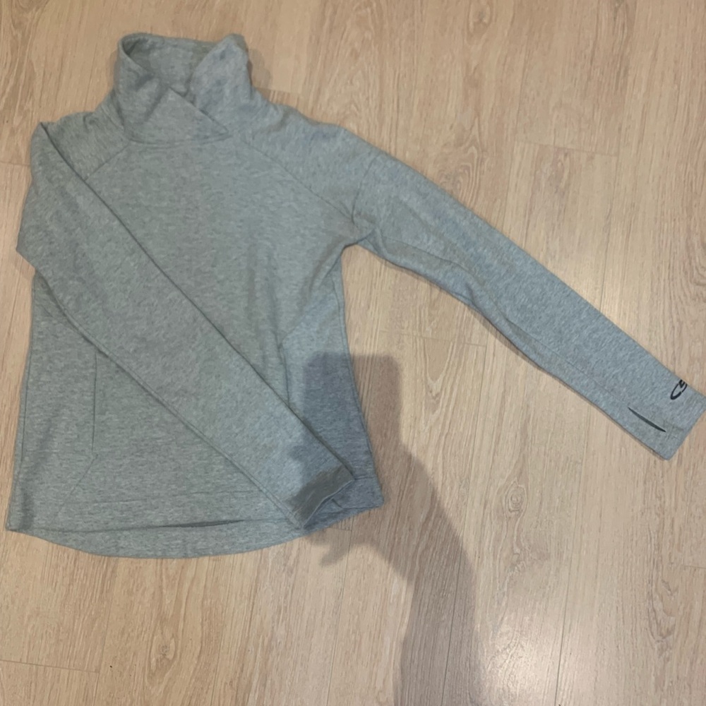 Cozy turtleneck sweatshirt